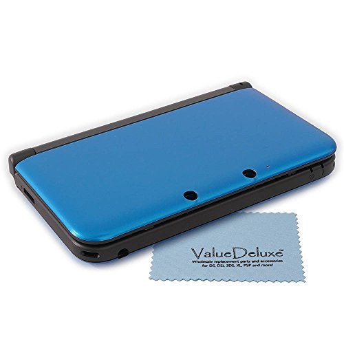 ValueDeluxe Fully Complete Blue Nintendo 3DS XL Housing Case Replacement with ValueDeluxe Micro Fiber Cleaning Cloth Bundle ValueDeluxe Fully Complete Blue Nintendo 3DS XL Housing Case Replacement with ValueDeluxe Micro Fiber Cleaning Cloth Bundle