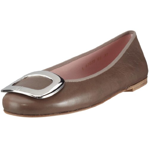 Pretty Ballerinas Womens 37650 - Leo Arena, Falla Piedra Leopard Leather Ballet 37650 3 UK