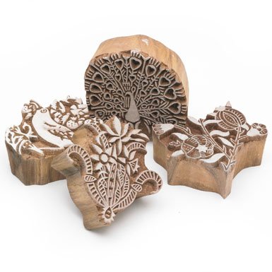 Wooden Print Block (Assorted)