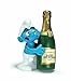 Schleich Bottle Smurf Figure