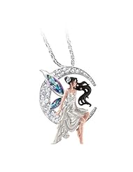 Nene Thomas Wings Of Twilight Fairy Pendant Necklace by The Bradford Exchange