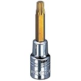 KTC(ケーテーシー) ネプロス 6.3mm (1/4ンチ) T型 トルクス ビットソケット NQ4T25
