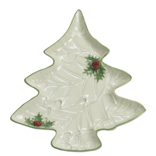 Best Cheap Christmas Tree Shape Platter - 13.5