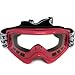 TMS Youth Kids White Pink Butterfly Dirt Bike ATV Motocross Off-road Helmet DOT with Goggles and Gloves (Small)