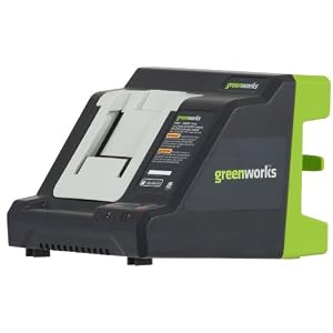 Greenworks 29222 20 Volt Lithium Ion Battery Charger 2.6 Ah or 6.0 Ah Lithium Ion Batteries