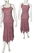 Skirt Set Rayon Embroidery Womens Casual Sundresses Size S (skts022)