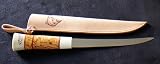 Reindeer Bone Fillet Knife