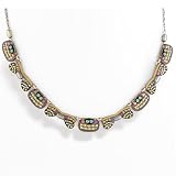 NEW Ayala's Timeless Beauty Necklace in Mint, Mustard and Fuchsia #3211 ANK ONK