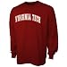 Apparel : Russell Virginia Tech Hokies Maroon Arch Lettering Long Sleeve T-shirt