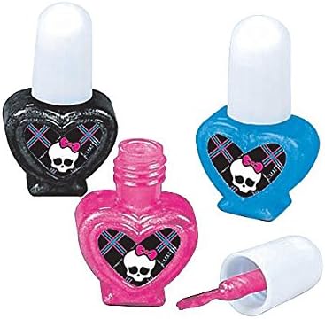 Amscan Mens Monster High Nail Polish Multi-colored Medium