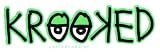 Krooked - Green Eyes Skateboard Sticker New skate board skateboarding skating