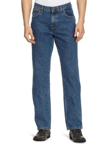 Wrangler Herren Jeans TEXAS W12105096, 33/ 32, blau (VINTAGE STONEWASH) Preisvergleich