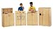 Jonti-Craft 2030SA School Age 4-Pc Kitchen Set, Natural Birch