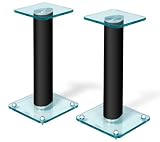 Techlink AVATAR TLSA1B Speaker Stand Black Pair - Max Weight 30Kg