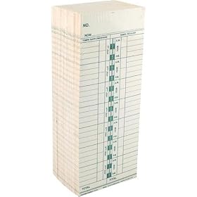 ROYAL 13702 Time Cards for TC100 TC200 Time Clocks by Royal