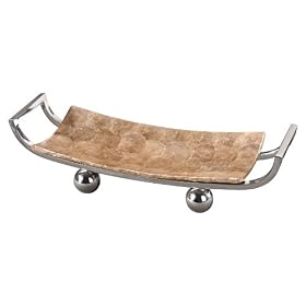 Pearl Tray - Mother of Pearl  Silver