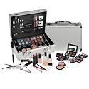 Kosmetik SCHMINKKOFFER inkl. French Manicure *PROFIQUALIT&Auml;T* gef&uuml;llt 56teilig + ALU Koffer
