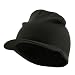 Cuffless Beanie Sports Visor-Charcoal W31S21E