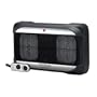 KENWOOD KSC-SW10 Dual 5X7 inch 150 Watts Powered Enclosed Subwoofer with Remote