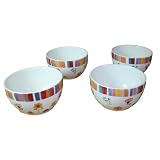 BIA Cordon Bleu Melina's Garden Soup/Cereal Bowls, Set of 4