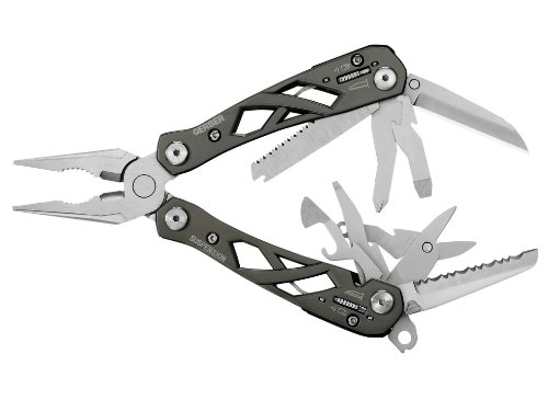 Gerber 01471 Suspension Butterfly Opening Multi-Plier with Sheath
