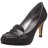 AK Anne Klein Womens Walnut Platform Pump