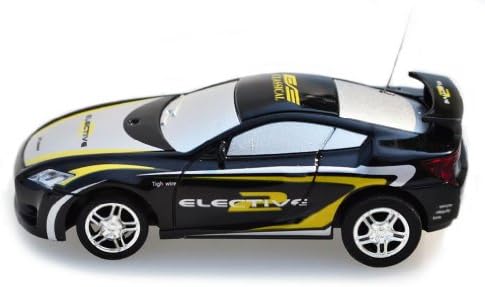My Funky Planet Toyatar - 1:67 - RC Mini Racing Car, Black/Yellow