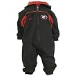 Nike Georgia Bulldogs Black Infant Boys One Piece Windsuit