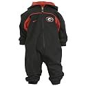 Nike Georgia Bulldogs Black Infant Boys One Piece Windsuit