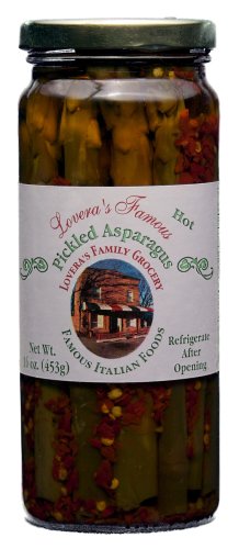 Childrens Toyshop  Gourmet Food : Lovera's Famous Pickled Asparagus (HOT)