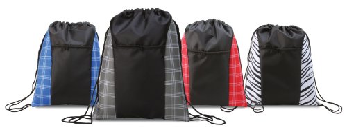 Designer Inspired Drawstring Cinch Backpack