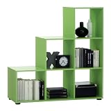 FMD 248-001 Raumteiler Mega 1 B/H/T ca. 104.5 x 108.5 x 33.0 cm, gr�n