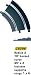 Scalextric C8296 Track Radius - 45 Degrees Banked Curve