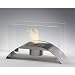 Majesty Tabletop Fireplace in Stainless Steel