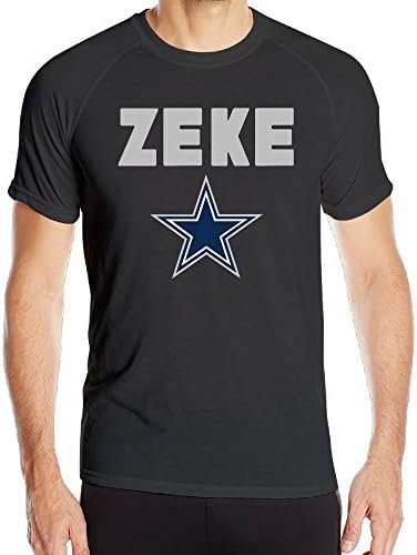 Mens Ezekiel Elliott Dallas Cowboys ZEKE Sport Quick Dry Short Sleeves T-Shirt Tees