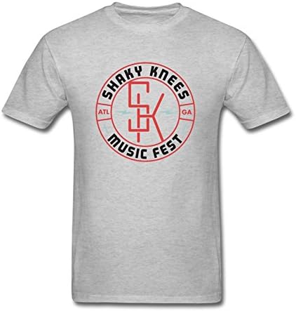 ChaoLi Men's Shaky Knees Festival 2016 Music Fest Logo T-shirts