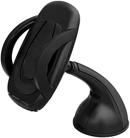 SYNAGY C119 Car Mount, Windshield Dashboard Car/Desk Mount Holder for iPhone 6s Plus 6 Plus 5s 5c Samsung Edge Galaxy S7 Note 5, Black