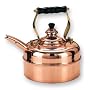 Old Dutch 3 Quart Decor Copper Windsor Whistling Teakettle