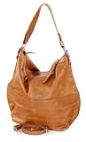 Sac &agrave; main tr&egrave;s chic pour femmes en cuir lisse coloris marron