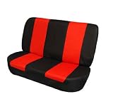 Universal Bench Seat Cover Fb050 Red/black Color R010