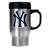 New York Yankees Stainless Steel Travel Mug  (Primary Logo)