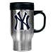 Stainless Steel Travel Coffee Mugs | Stainless Steel Travel Mugs | Cheap Travel Mugs | Logo Travel Mugs | Sports Mugs - New York Yankees Stainless Steel Travel Mug (Primary Logo)