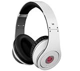 from Monster Cable Monster Beats by Dr. Dre Studio High-Definition Powered Isolation Headphones - White Model MN129440