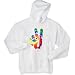 Tie Dye Peace Sign Sweatshirt, Peace Sign Hoodie