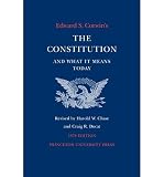 Edward S. Corwin's the Constitution and what it means today. Supplement 1978, Supreme Court decisions of 1977 and 1978