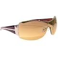 Adi Designs Frameless Shield Sunglasses - Amber