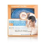 Spongeables Clean Power for Men, Body Wash in a Sponge 3.5 oz (100 g)