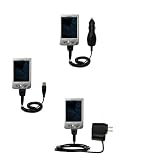 USB cable with Car and Wall Charger Deluxe Kit for the Medion MD95459 - uses Gomadic TipExchange Technology