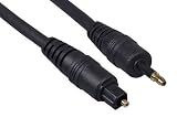 inspire 4PC 6FT 5.0mm TOSLINK to Mini Toslink Fiber Optic Toslink Digital Audio Optic Interface