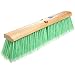 Magnolia Brush 618 18-Inch Green Flagged-Tip Floor Brush with Handle, (Pack of 12)